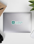 Learning Crypto Sticker Kiss Cut White
