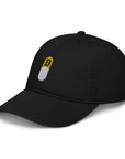 Bitcoin Pill Hat Black