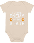 Future Enemy of the State Baby Bodysuit Organic Natural