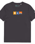 BLM Crypto T-Shirt Featuring Bitcoin, Litecoin & Monero Anthracite