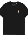 Orange Pilled Bitcoin T-Shirt Black