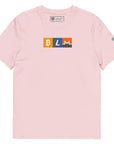 BLM Crypto T-Shirt Featuring Bitcoin, Litecoin & Monero Pink