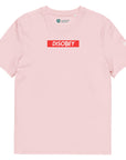 "DISOBEY" Bitcoin T-Shirt Pink