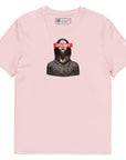 "DISOBEY" Satoshi T-Shirt cotton pink