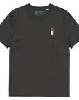 Orange Pilled Bitcoin T-Shirt Dark Heather Grey