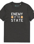 "Enemy of the State" T-Shirt Dark Heather Grey