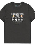 Tax Free Pronouns T-Shirt Dark Heather Grey