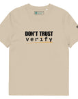 "Don't Trust, Verify" T-Shirt Desert Dust