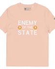 "Enemy of the State" T-Shirt Fraiche Peche
