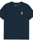 Orange Pilled Bitcoin T-Shirt French Navy