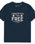 Tax Free Pronouns T-Shirt French Navy