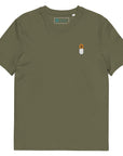 Orange Pilled Bitcoin T-Shirt Khaki