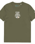 "If USA Fails, There's Always USB" T-Shirt Khaki