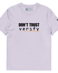 "Don't Trust, Verify" T-Shirt Lavender