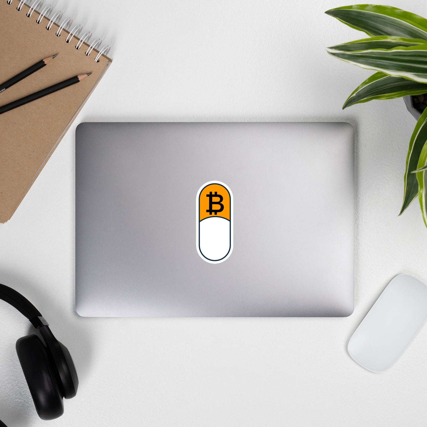 BTC Pill Sticker