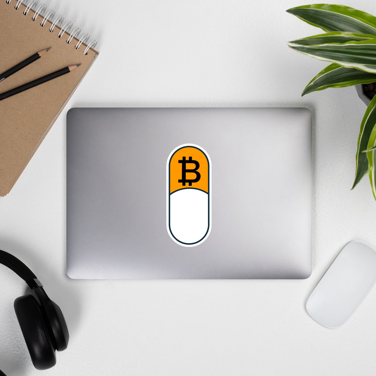 BTC Pill Sticker