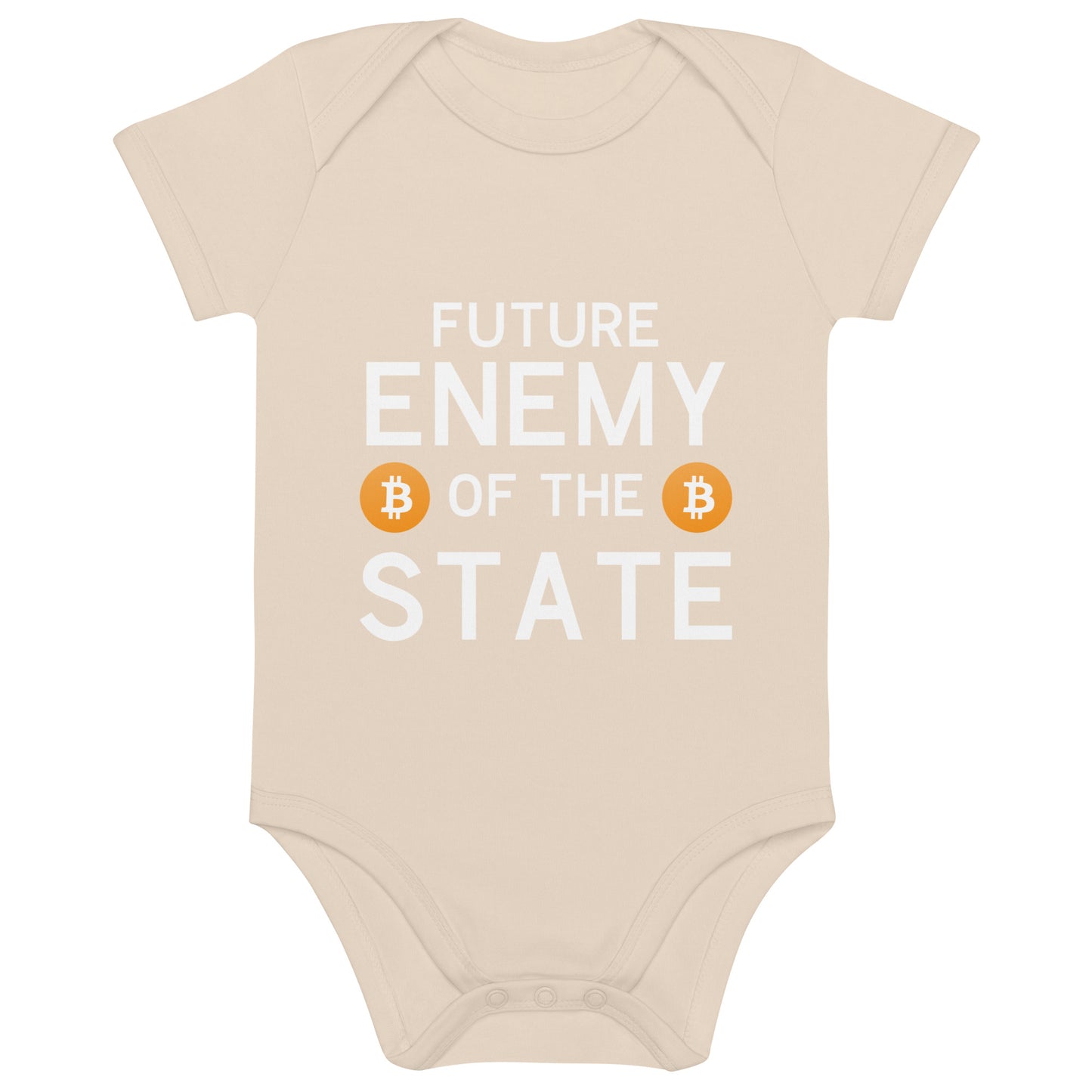 Future Enemy of the State Baby Bodysuit - 100% Organic Cotton