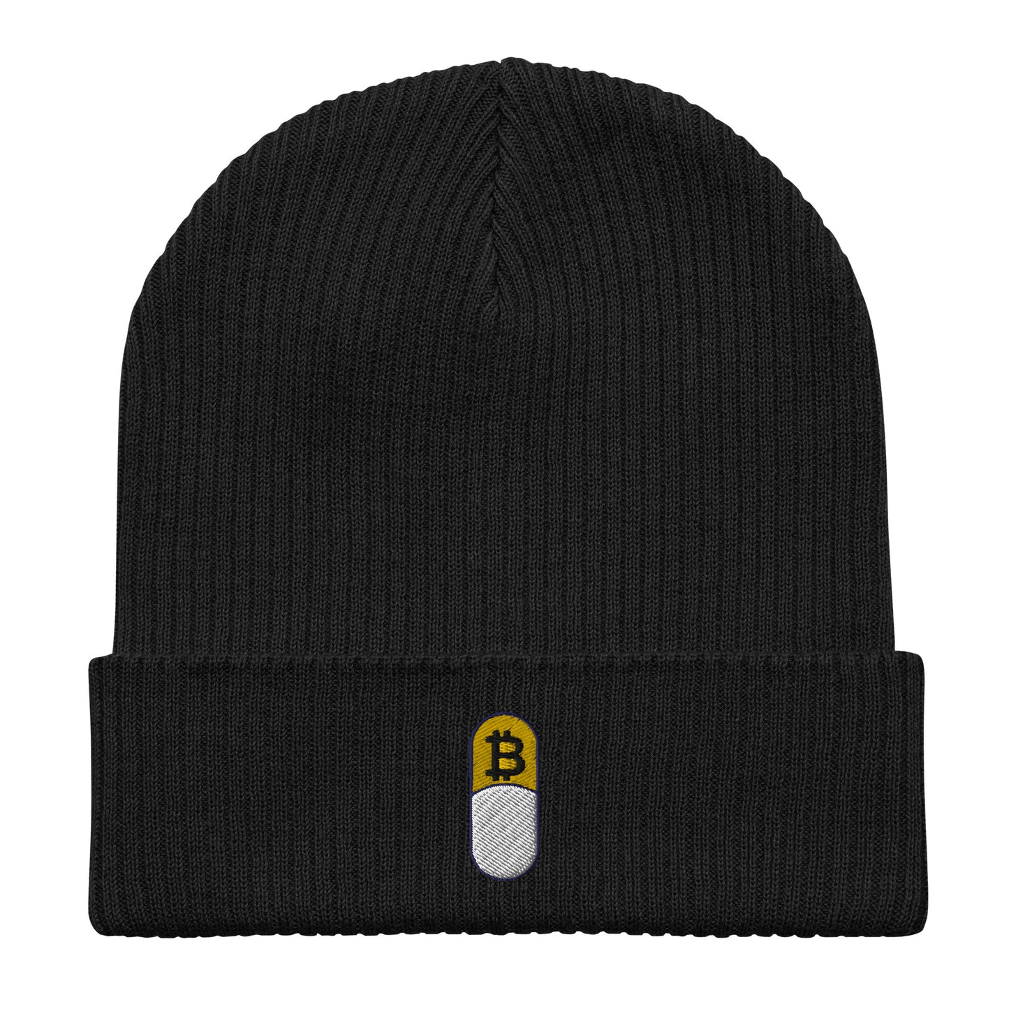 BTC Pill Beanie - 100% Organic Cotton