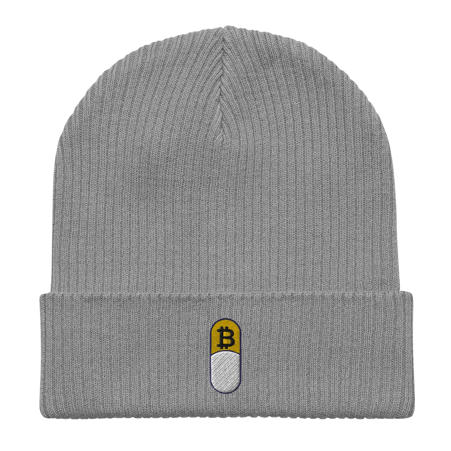 BTC Pill Beanie - 100% Organic Cotton