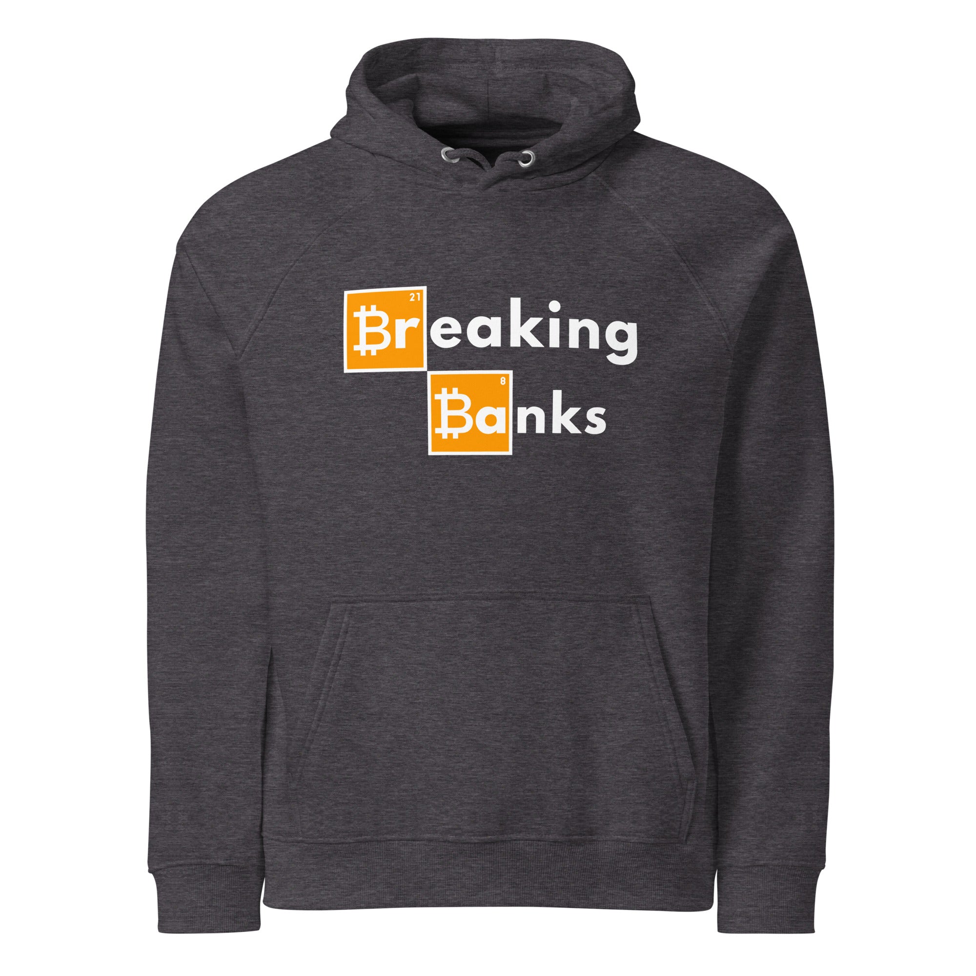 Breaking Banks Hoodie Charcoal Melange