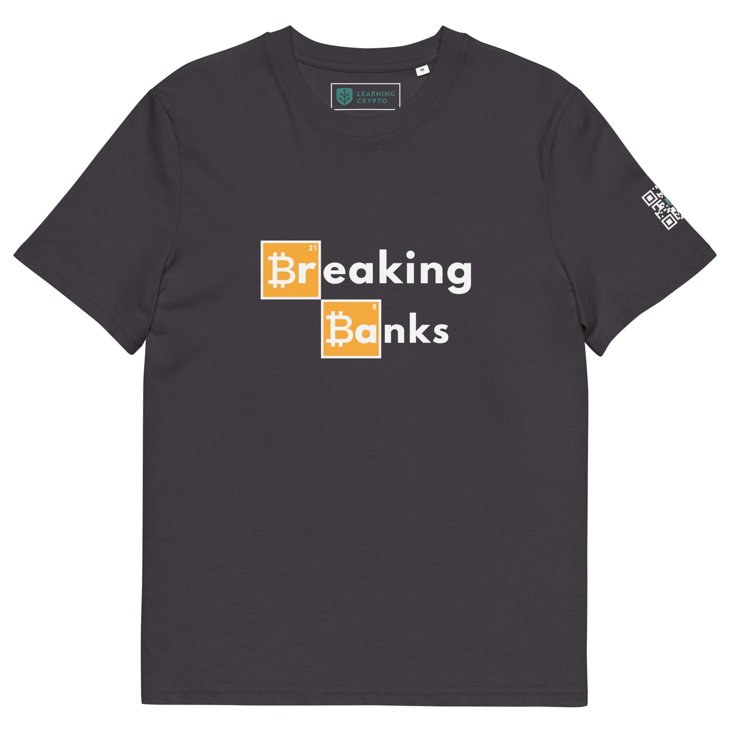 Breaking Banks Bitcoin T-Shirt - 100% Organic Cotton