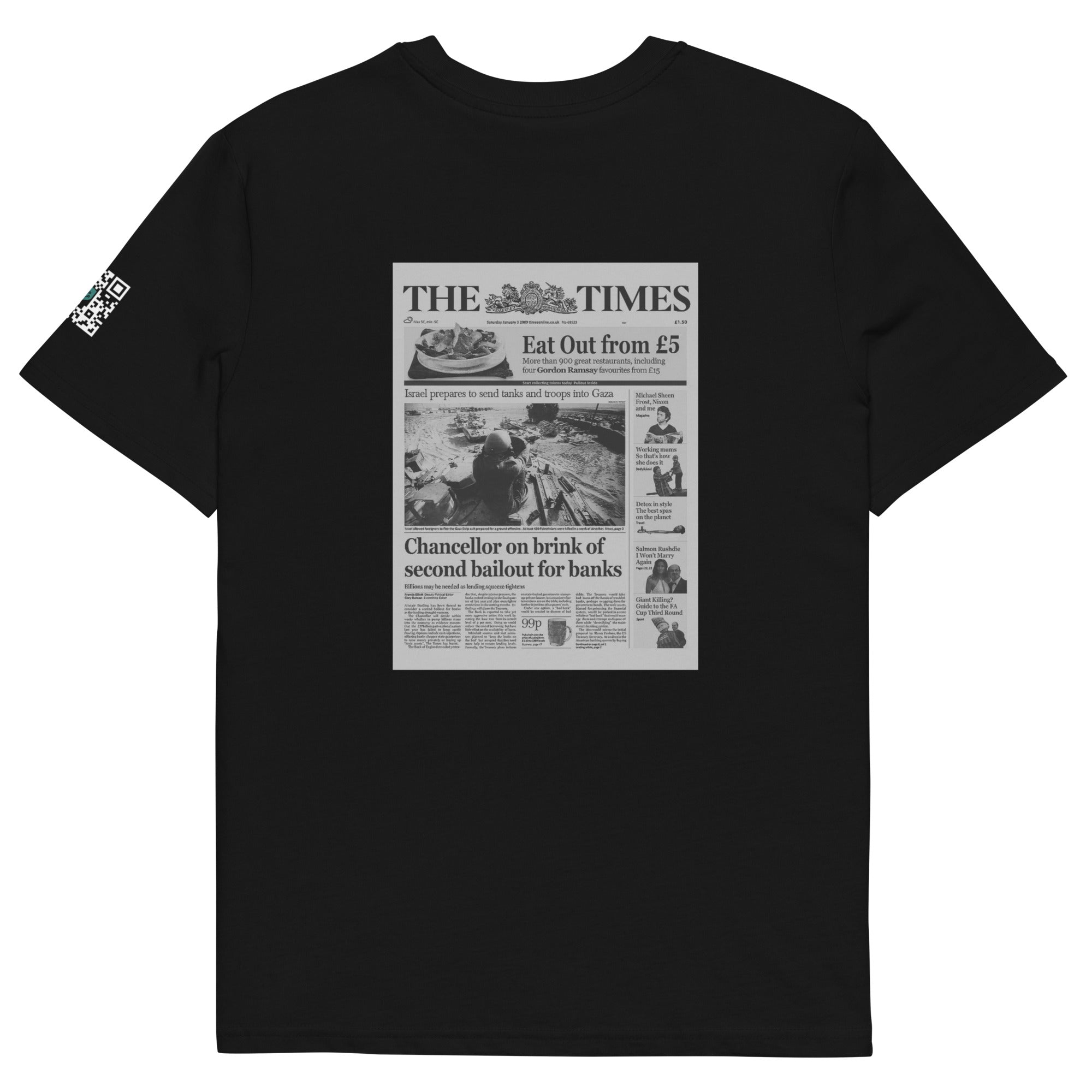 Genesis Block T-shirt  Black