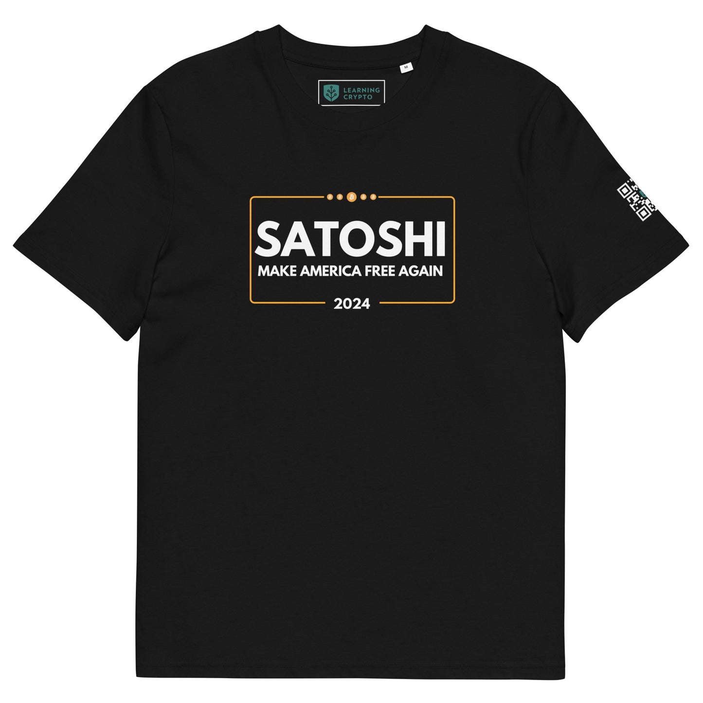 Satoshi 2024 - 100% Organic Bitcoin T-Shirt