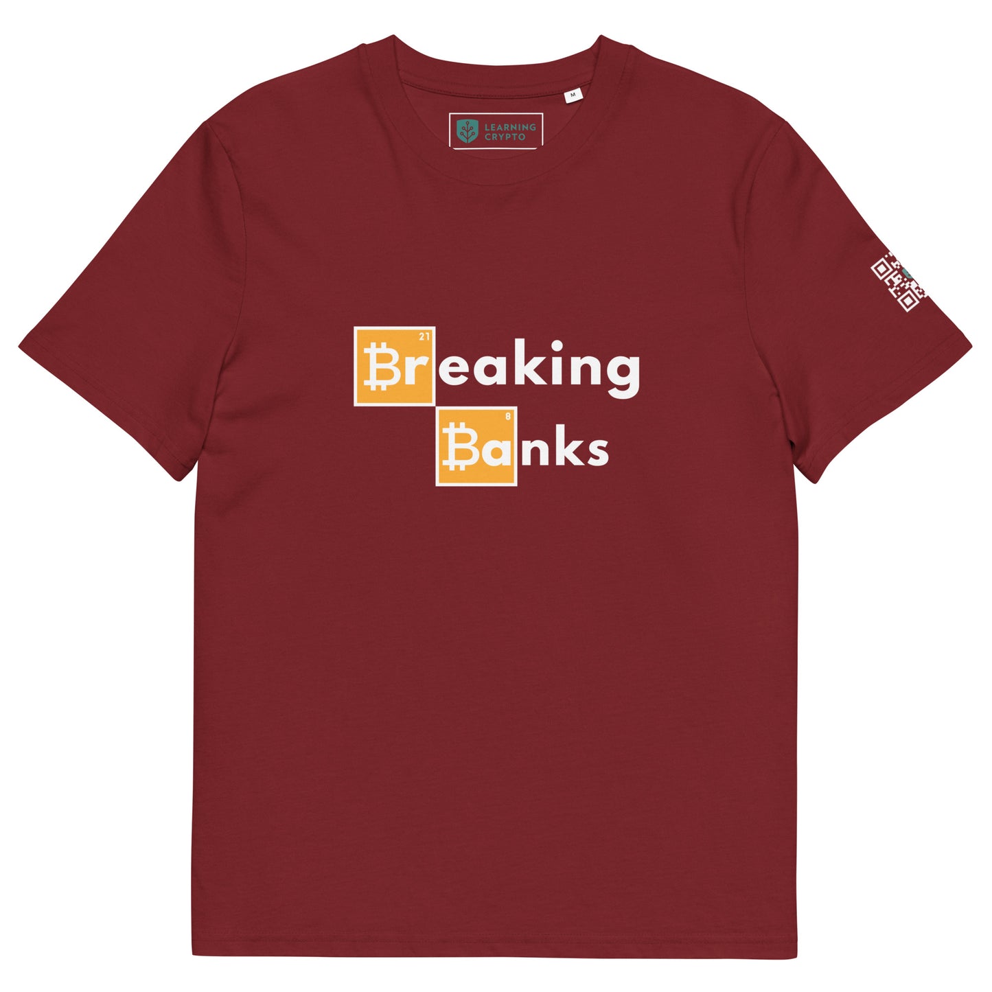 Breaking Banks Bitcoin T-Shirt - 100% Organic Cotton