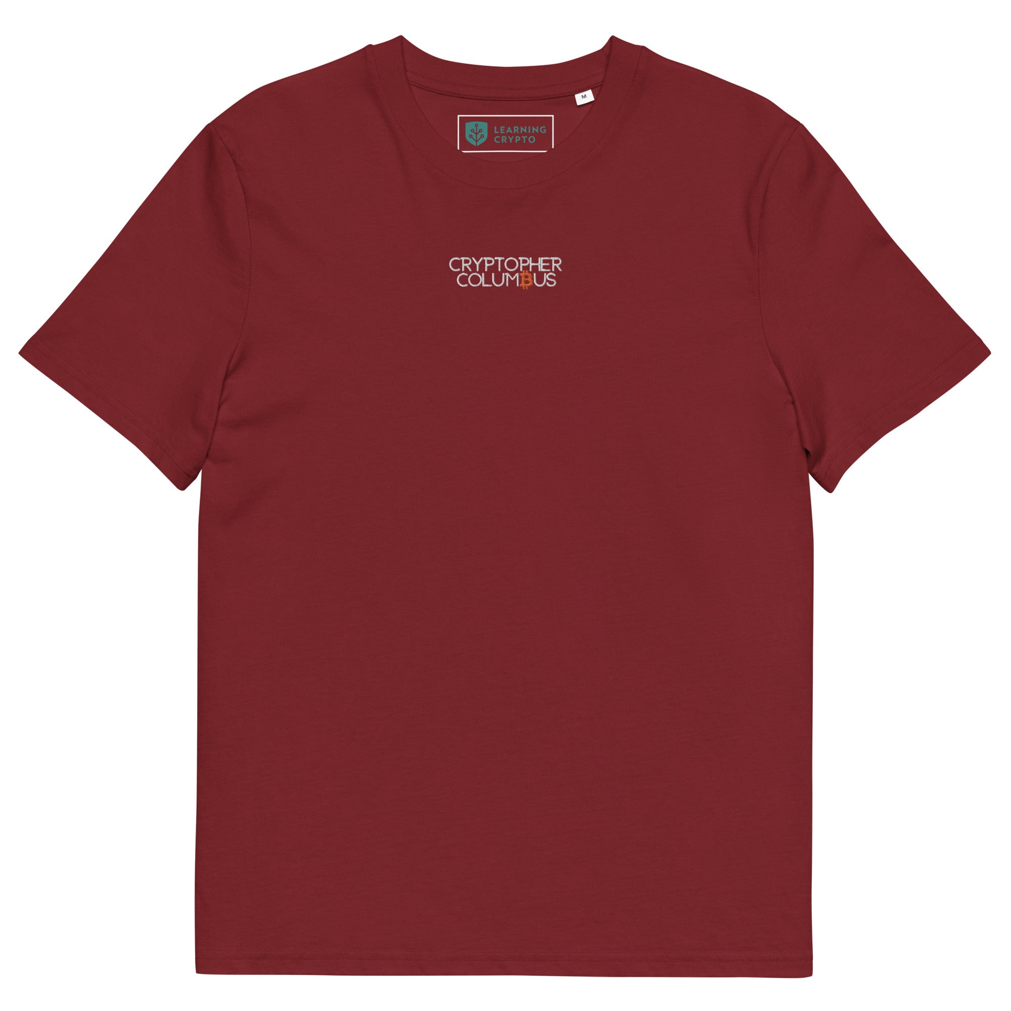 Cryptopher Columbus T-Shirt Burgundy