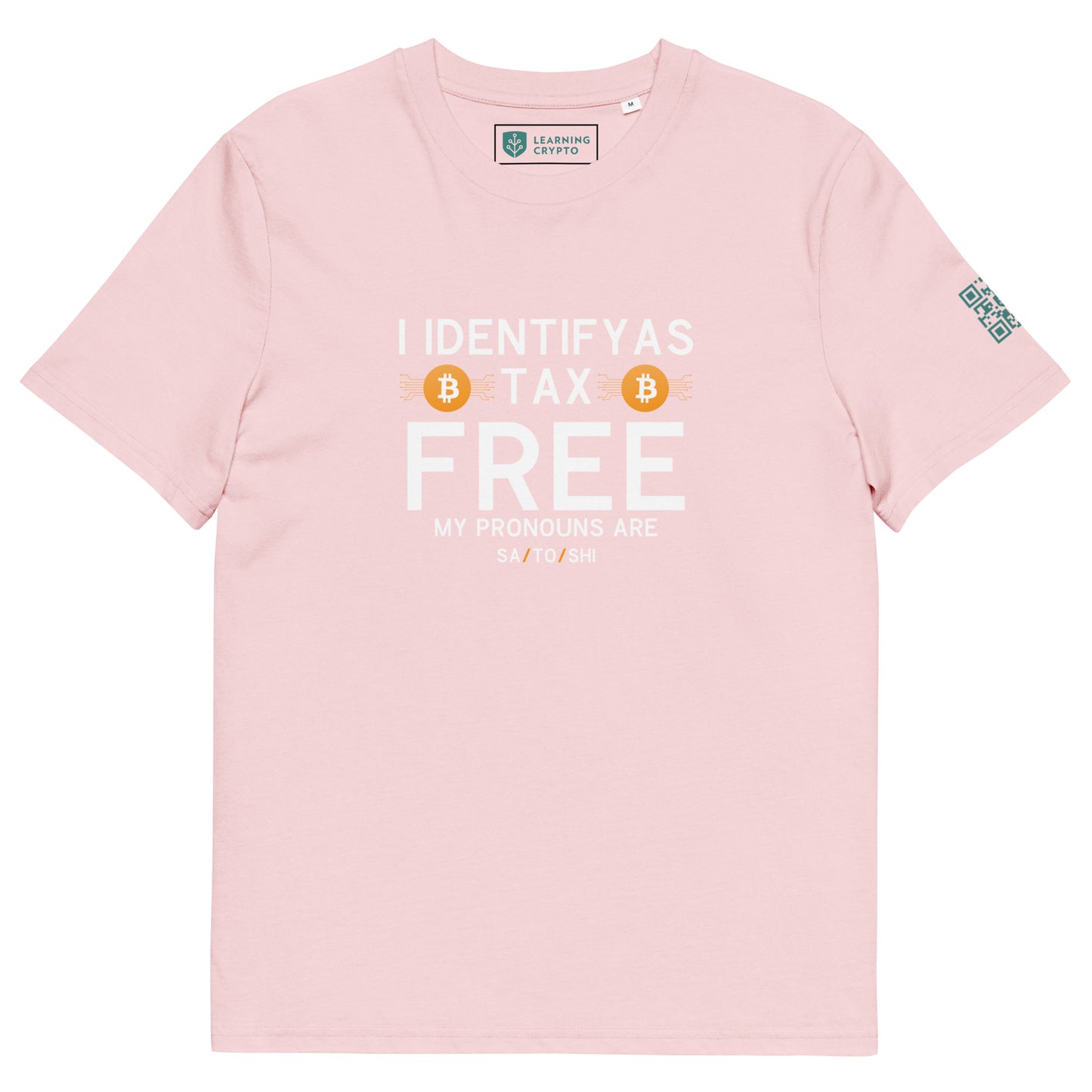 Tax Free Pronouns T-Shirt - 100% Organic Cotton