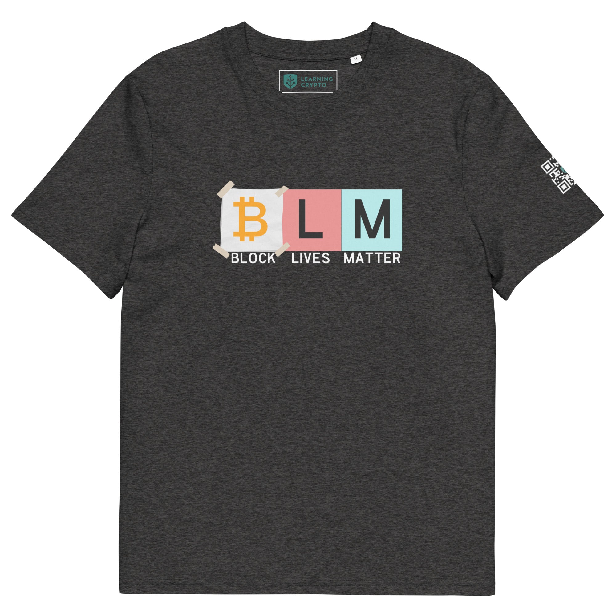 Block Lives Matter T-Shirt Dark Heather Grey