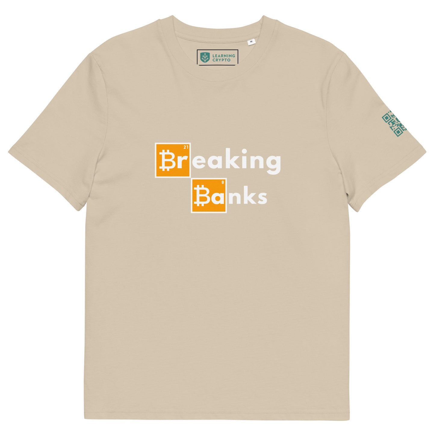 Breaking Banks Bitcoin T-Shirt - 100% Organic Cotton