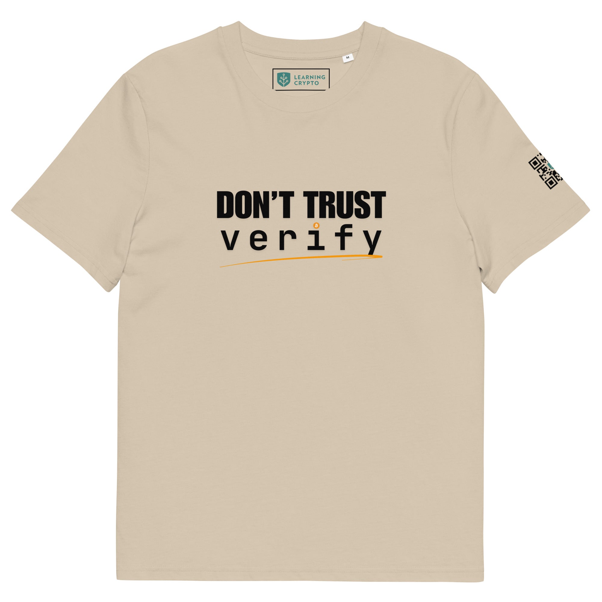 "Don't Trust, Verify" T-Shirt Desert Dust