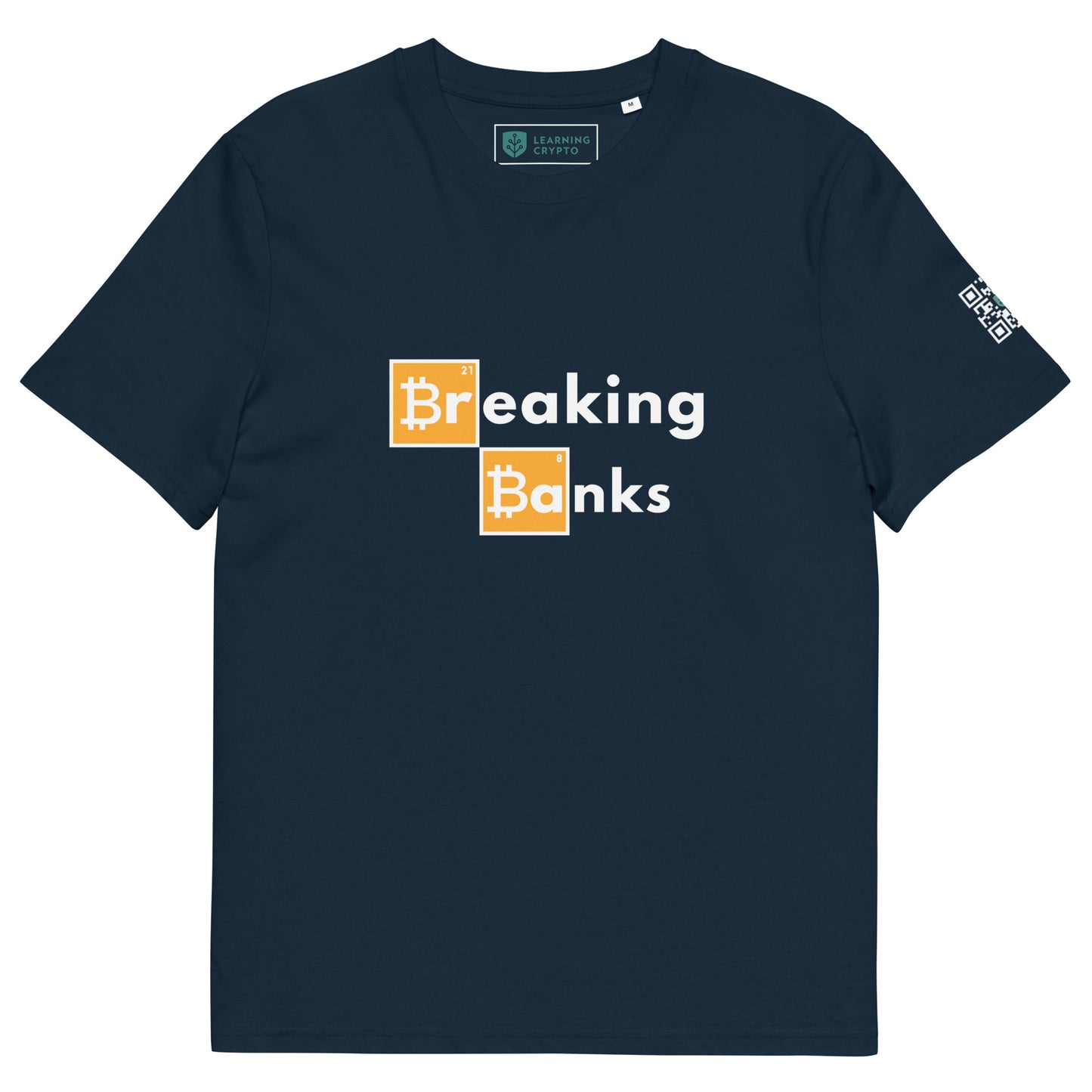 Breaking Banks Bitcoin T-Shirt - 100% Organic Cotton