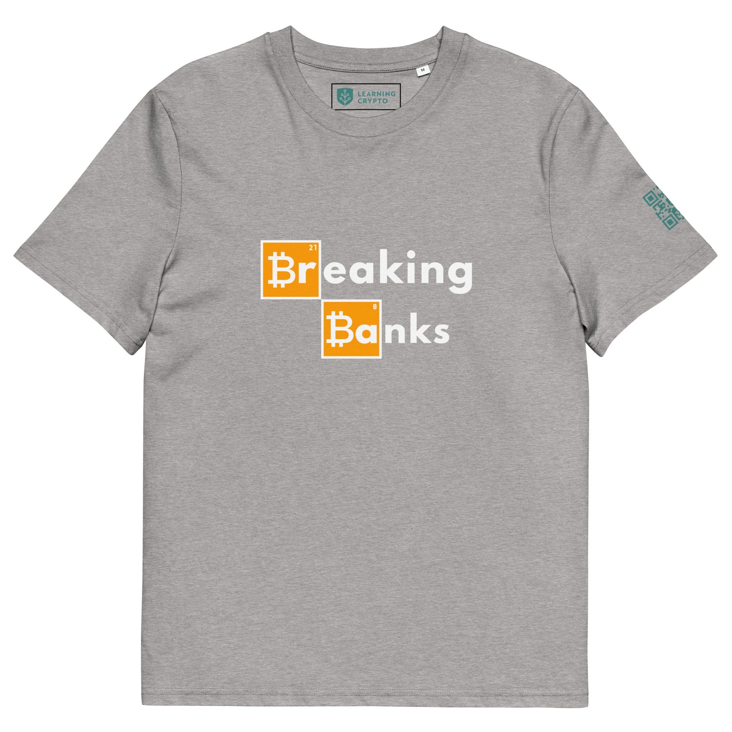 Breaking Banks Bitcoin T-Shirt - 100% Organic Cotton