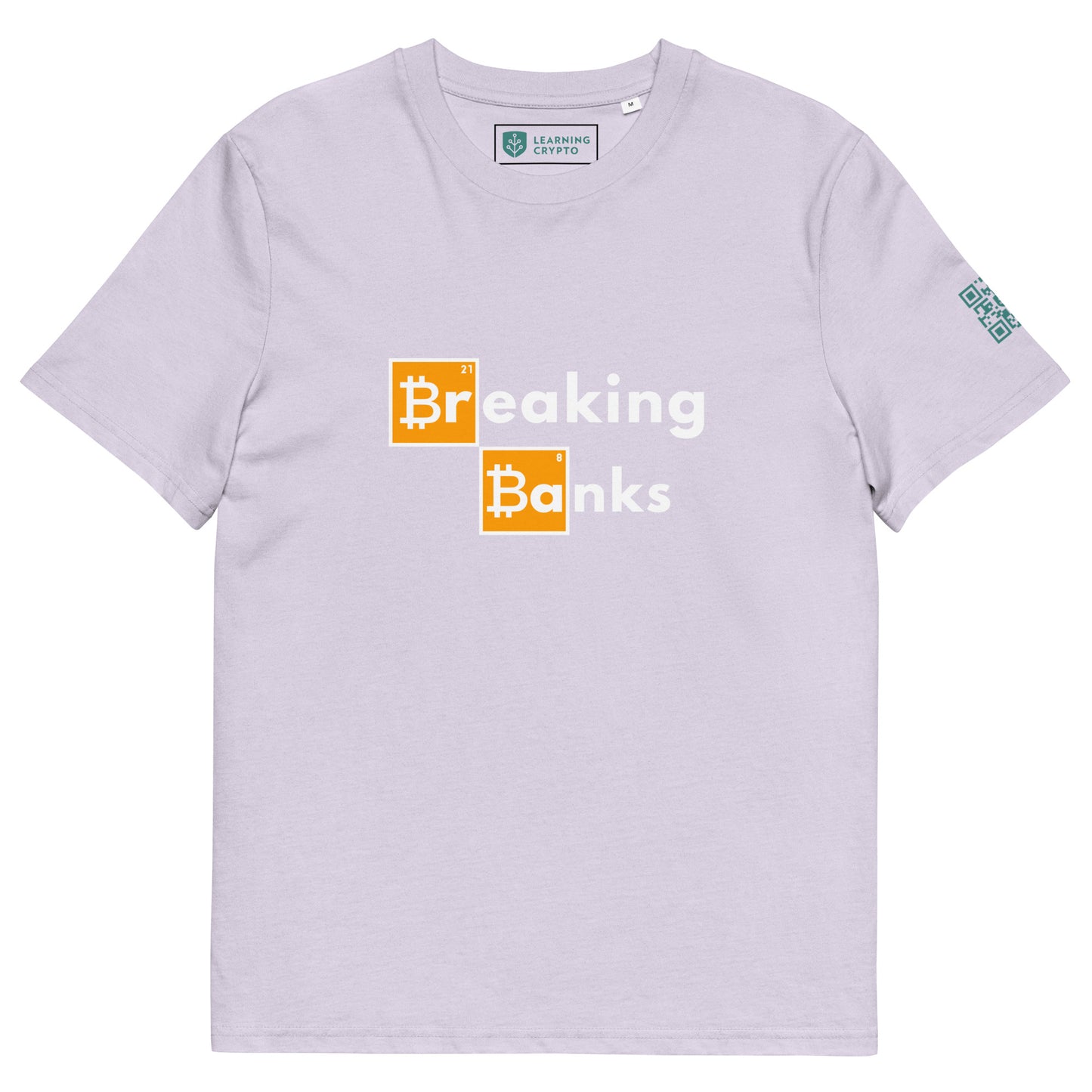 Breaking Banks Bitcoin T-Shirt - 100% Organic Cotton