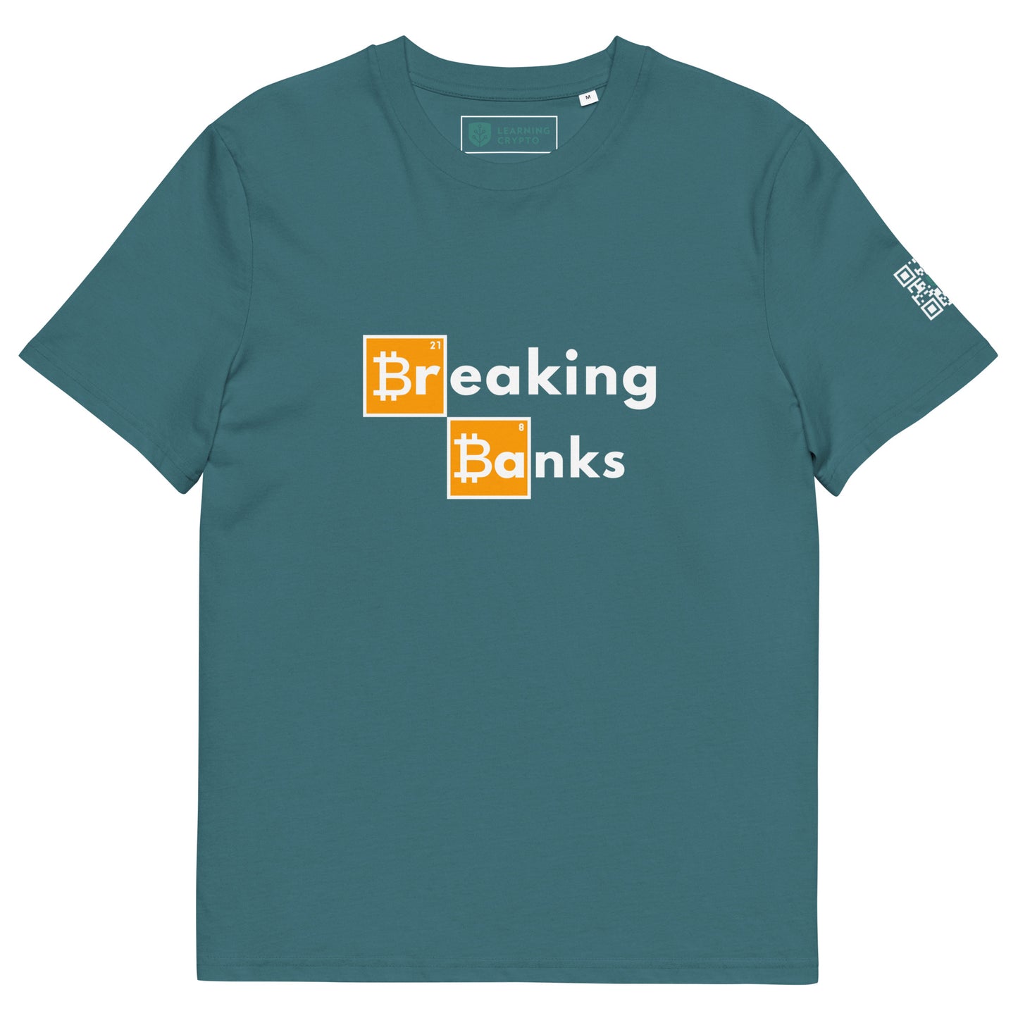 Breaking Banks Bitcoin T-Shirt - 100% Organic Cotton